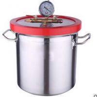 小型真空泵脱泡箱真空脱泡机 脱泡桶 真空箱 真空罐树脂AB胶脱泡