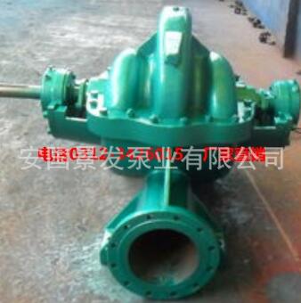 卧式大流量双吸离心泵涡壳中开双吸泵高扬程水循环农田灌溉离心泵