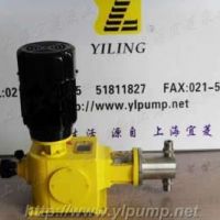 上海宜菱柱塞式计量泵高压力计量泵计量泵