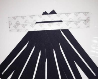 绒布3M胶贴、绒布垫片、绒布垫圈