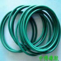 【中博橡胶现货供应】耐磨耐高温耐酸碱腐蚀 绿色氟胶o型圈