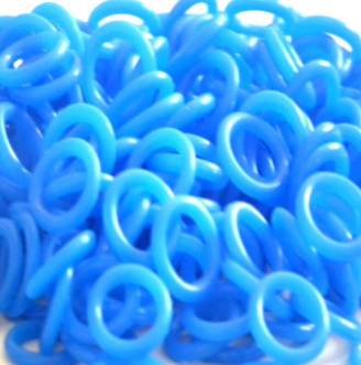 厂家直销环保食品级彩色橡胶圈指尖陀螺用胶圈o型圈现货包邮