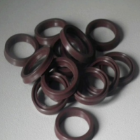 MYA气封气动密封件气缸活塞密封圈双向气封氟胶橡胶Y型密封圈