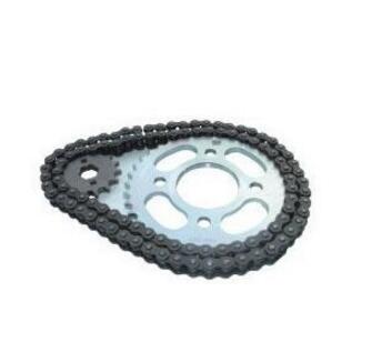 供应各种链条 来电 来图 来样 订做 420电动车专业链条