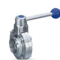 供应三泰卫生级焊接蝶阀