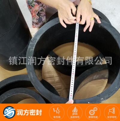 聚四氟乙烯PTFE填充碳纤维大型号模压管 棒制品 具备较好耐磨性