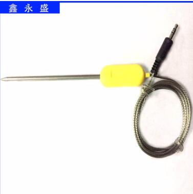 厂家供应烧烤 温度传感器 烧烤叉 感温探针最高耐温380°可定制