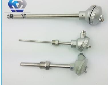 WZP230 231 铂热电阻PT100测温棒温度传感器工业用固定螺纹热电偶