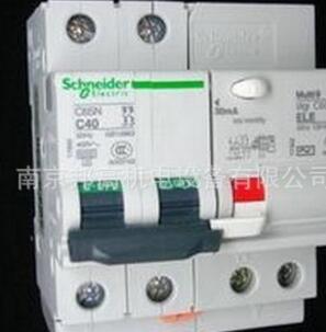 施耐德漏电保护器、断路器C65N 2P63A 现货