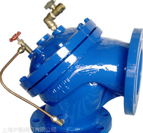 上海100S-1.0Q(气动装置）角式隔膜式排泥阀*沪甄/开维喜球铁排泥阀门