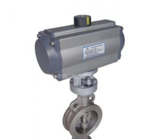 供应D673气动对夹硬密封蝶阀