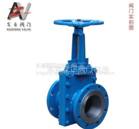 安正阀门-手动组合式耐磨矿浆阀