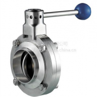 供应不锈钢卫生级蝶阀DIN ISO SMSA多款样式