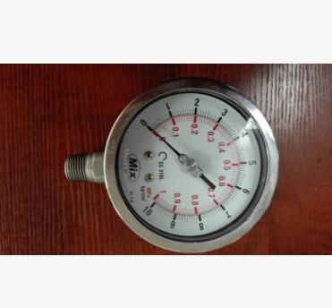 清仓出售库存全新进口不锈钢压力表