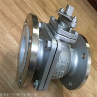 304衬氟球阀-国标法兰式重型内衬F46-亿宏阀门厂家直销