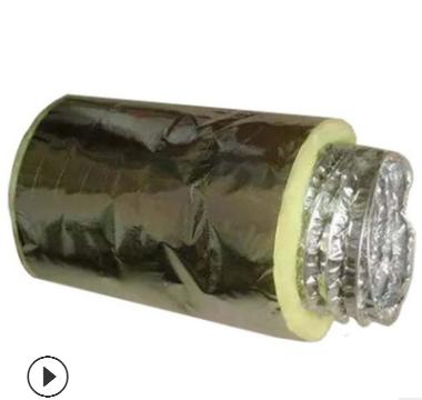 供应 玻璃纤维伸缩软管 中央空调通风管 铝箔伸缩管
