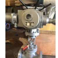 国标电动截止阀。法兰截止阀