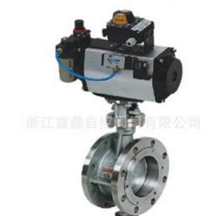 供应气动法兰蝶阀，气动调节蝶阀，气动三偏心蝶阀D643F/H/X