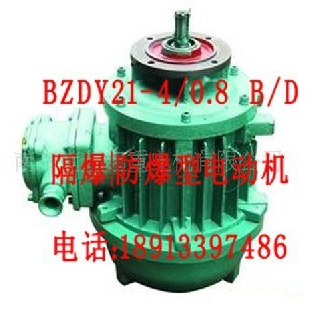 BZDY21-4/0.8 B/D隔爆电机 锥形电机 行车行走电机