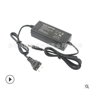 直销 12V5A双线电源适配器 安防监控电源 60W双线桌面式开关电源