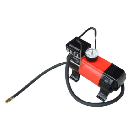 车载充气泵 电动金属充气泵 便携式应急充气泵