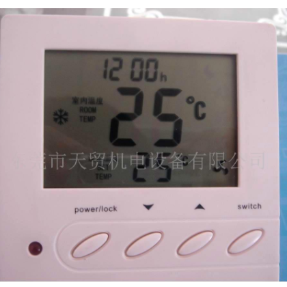 风机盘管温控器控制面板2