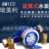 宁波埃美柯LXS-E钢罩铜接旋翼湿式冷水表出租房水表4分6分DN15