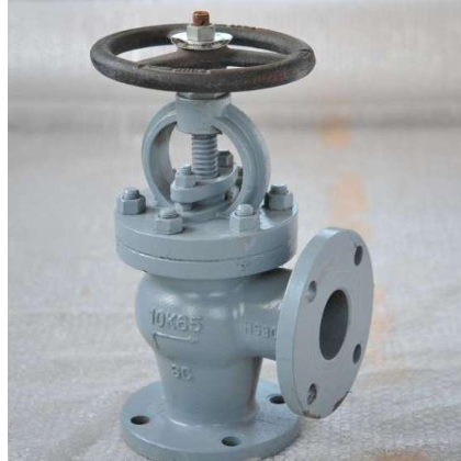 铸钢角式截止止回阀