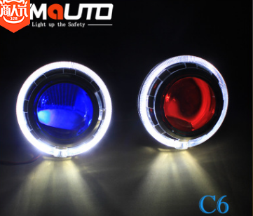 工厂直销光导天使眼一体化C6透镜装饰罩进口料耐260度LED光导罩子