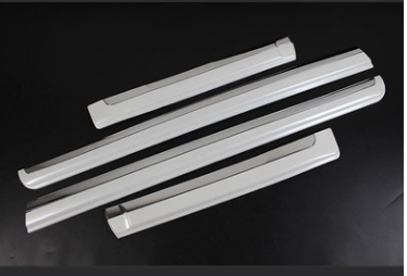 专用于10-18丰田普拉多霸道改装车身饰条车门防擦条防撞条配件