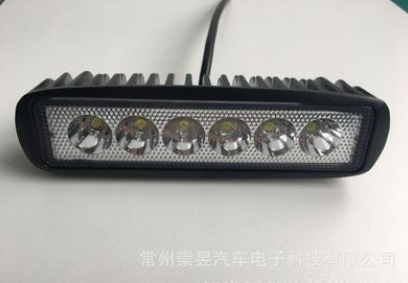 LED working light 18W 汽车工作灯，摩托车灯,电动车灯