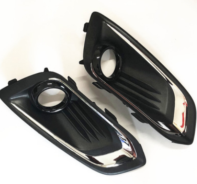 适用15-17款福睿斯前雾灯框罩福瑞斯格栅电镀亮条片改装专用高配