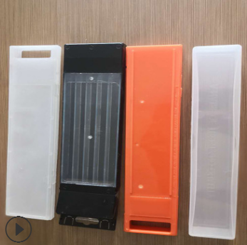 供应手用钢锯条塑料包装盒 五金工具盒 折叠式锯条盒 生产厂家