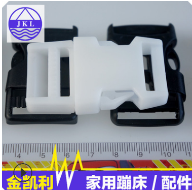 批发蹦蹦床配件塑胶卡扣 安全扣 可定制颜色塑料插扣 厂家直销