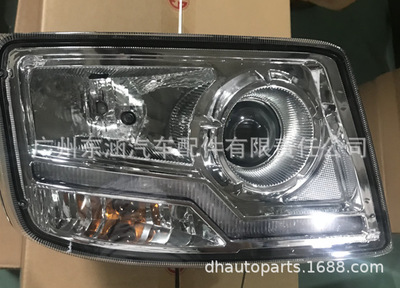 适用欧曼GTL前大灯总成改装原厂GTL福田戴姆勒6系9系原装大灯GTL