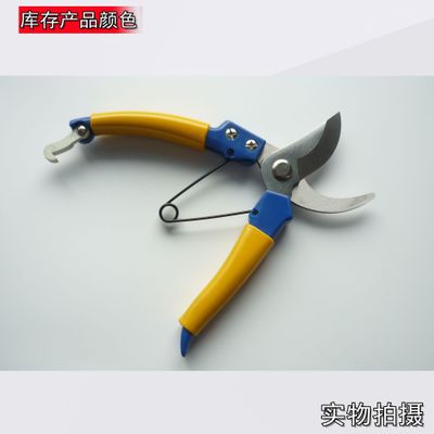 厂家直销果枝剪园林剪刀花艺剪刀进口POM剪园艺五金工具树枝剪