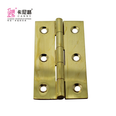 铜合页黄铜小合页铰链全铜金色铜铰链卡尼路铜合页礼品盒
