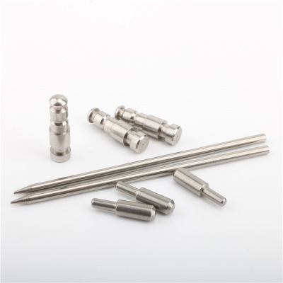 热卖厂家滚花销轴铜尖针轴螺栓圆尖头螺丝自动车床五金配件定制