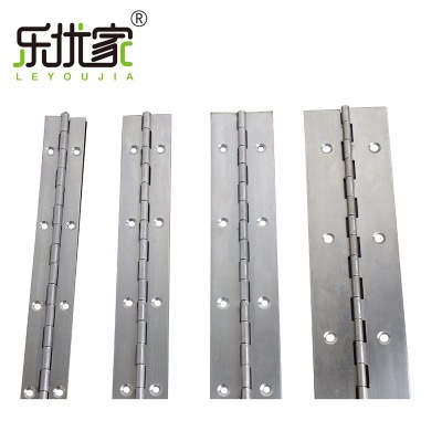 乐优家304不锈钢长合页批发排铰钢琴铰链长排合页链1.8米可定制
