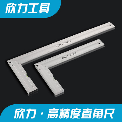 厂家直销拐角木工尺 精密测量九十度钢角尺 多规格五金加厚直角尺