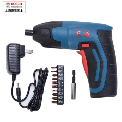 东成锂电充电式起子机手电钻DCPL5C家用4V迷你电动螺丝刀电动工具