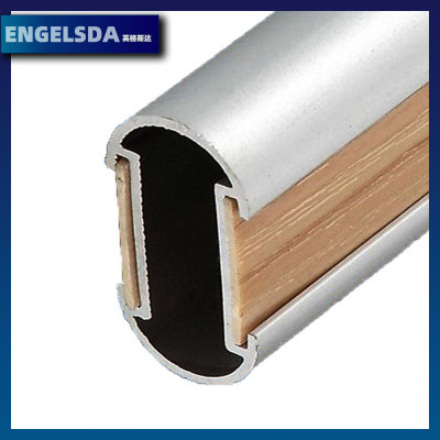 铝型材厂家铝合金衣通管挂衣杆衣柜衣通管五金家具配件