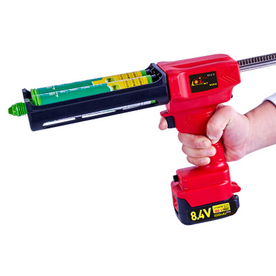 电动胶抢打胶枪软胶全自动单双管门窗结构密封胶打胶机