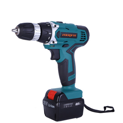 电动工具21v双速锂电钻充电手电钻电动螺丝刀电动起子手枪钻批发