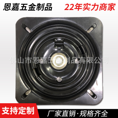 180度自动旋转回位转盘 正位回弹座椅底座 五金转椅配件