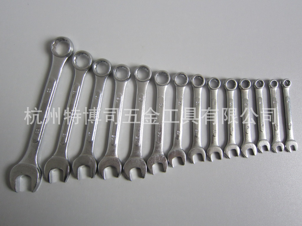 【规格齐全】凸筋梅花开口两用扳手 开口扳手 梅花扳手 45#钢6mm