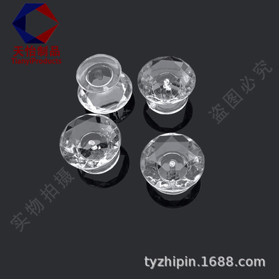 亚克力拉手透明钻石拉手亚克力化妆品盒子配件有机玻璃小拉手新料