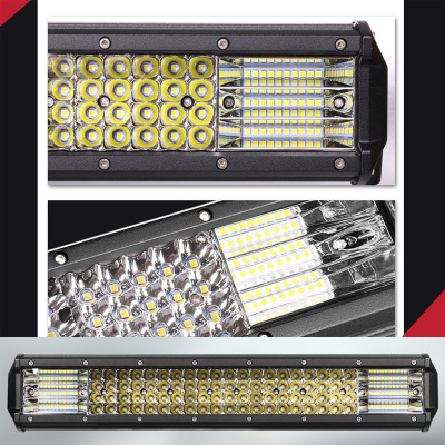 汽车LED长条灯四排越野车货车卡车顶灯跨境电商爆款