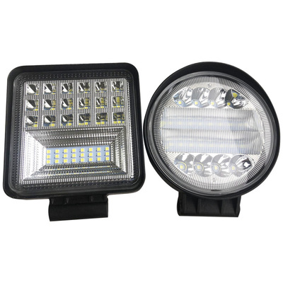 汽车LED工作灯装饰改装90W功能车门警示转向摩托大灯防水越野车灯