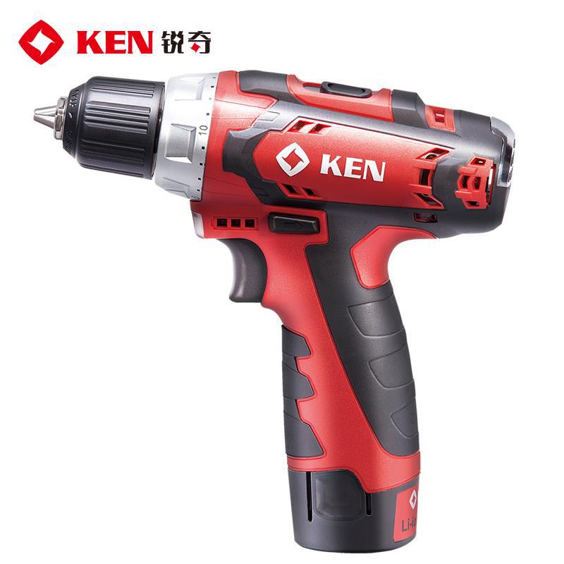 锐奇10毫米12伏2.0ah双电双速直插式锂电钻起子机 BL6212CB-6012C